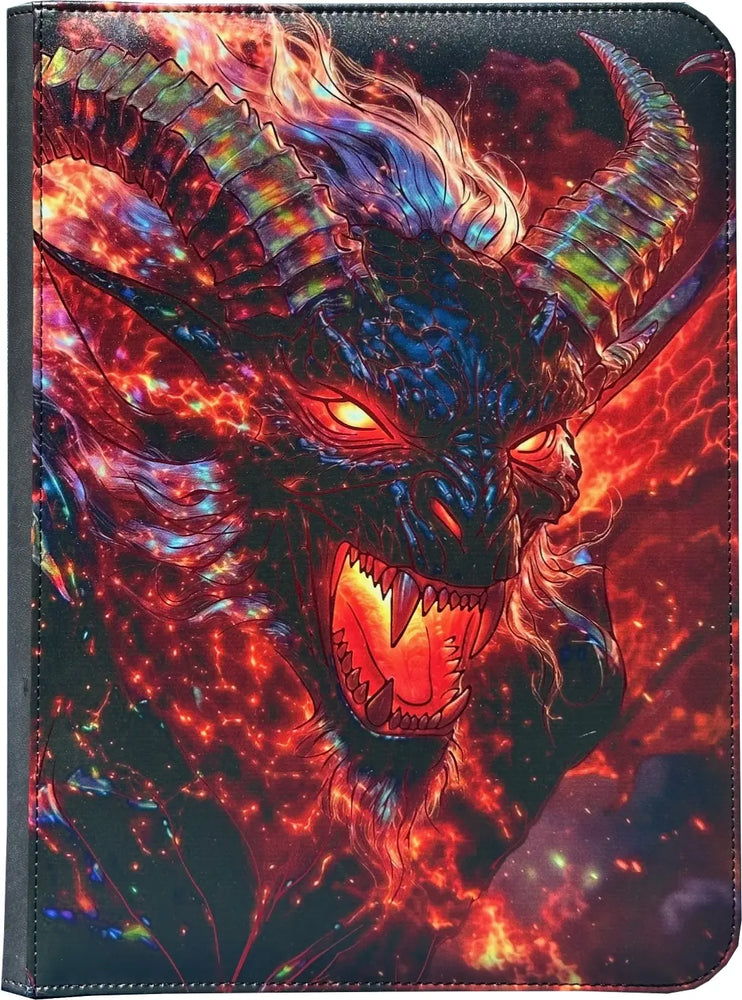 Shadow and Flame Maggot Labs™ 9-Pocket Zippered Binder