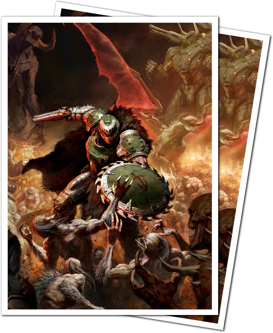 Ultra PRO DOOM Apex Sleeves Bethesda 1