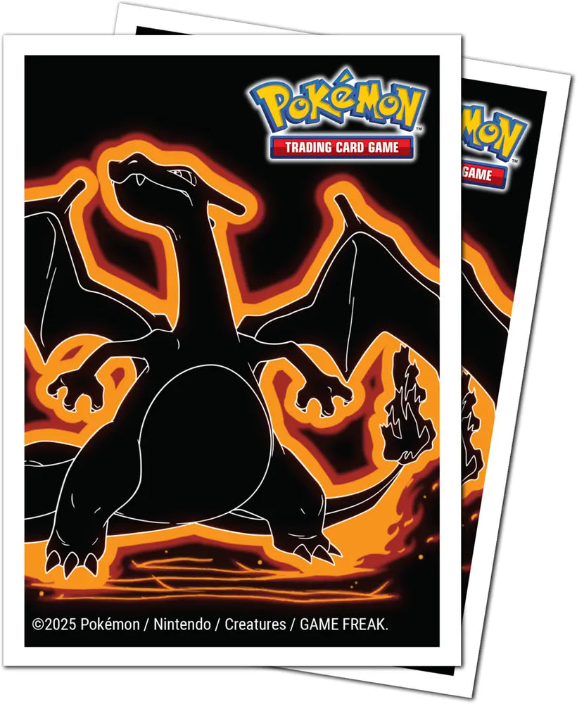Ultra PRO Apex Sleeves Neon Kanto Charizard