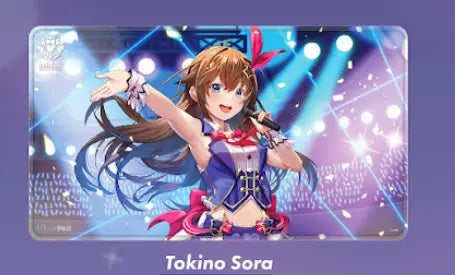 Ultra PRO Play Mat Stitched hololive OFFICIAL CARD GAME - Tokino Sora