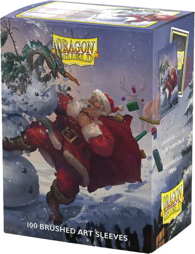 Dragon Shield Game Sleeves Art Christmas 2025 Brushed