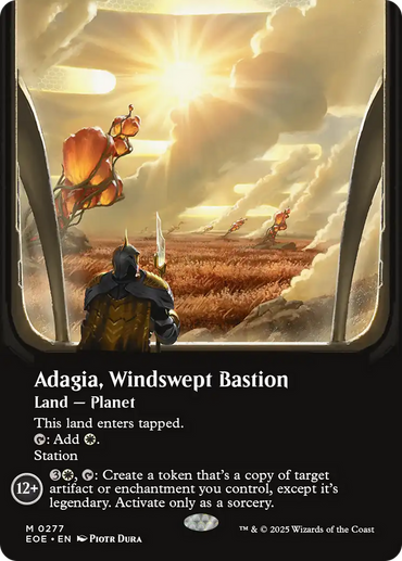 Adagia, Windswept Bastion (Borderless) [Edge of Eternities]