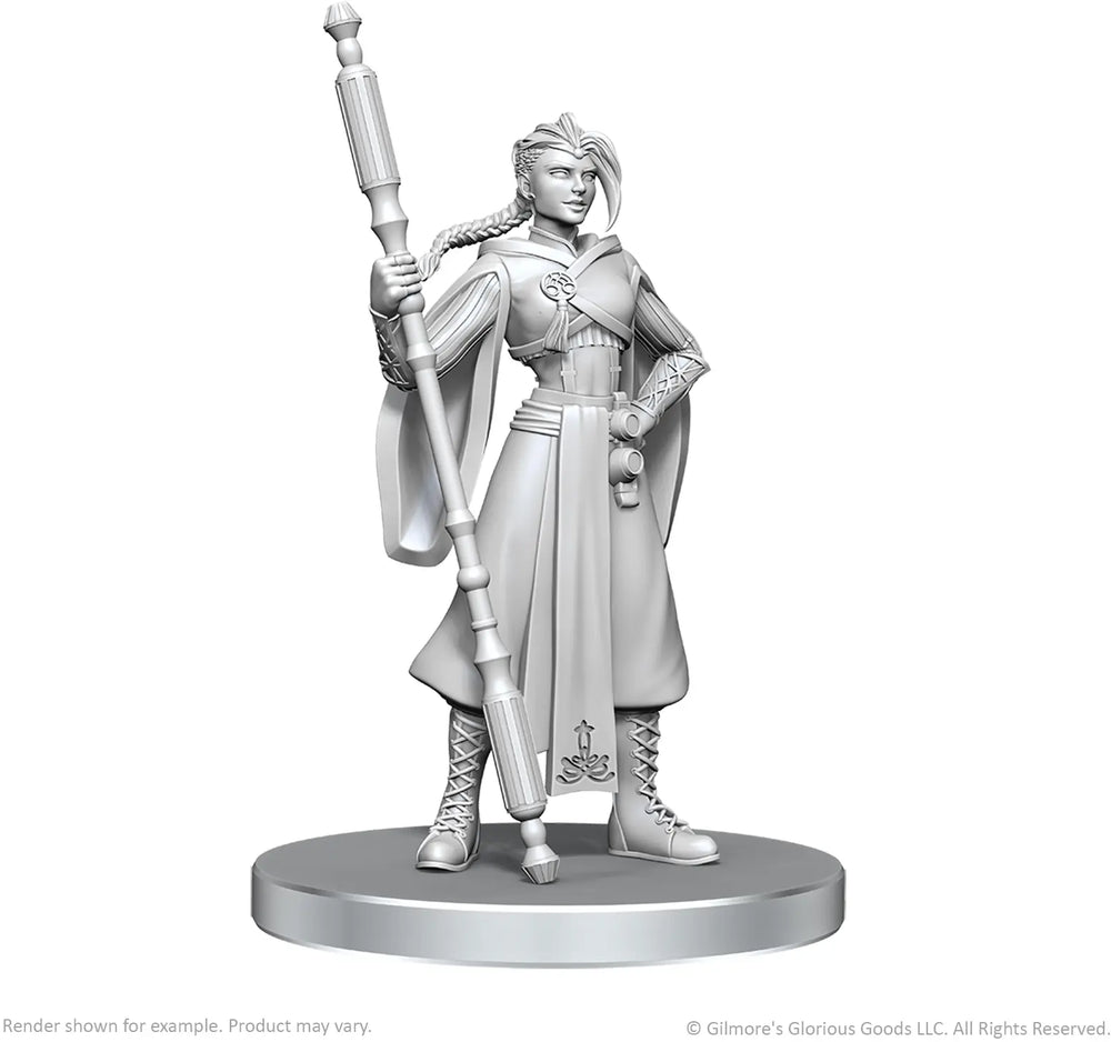WizKids Critical Role Unpainted Miniatures: Beauregard Lionett & Caleb Widogast