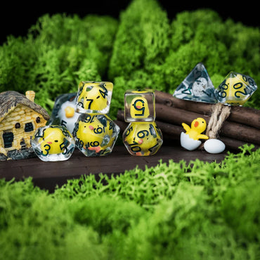 Chicken Farm RPG Dice Set