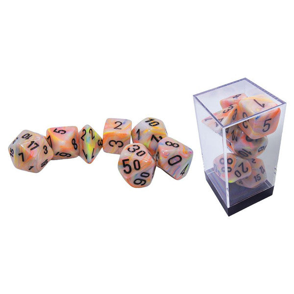 7-set Mega Hedrals: Festive Circus/black