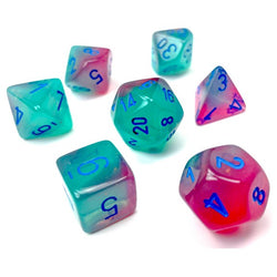 Gemini Luminary 7-Set Cube Gel Green Pink Blue