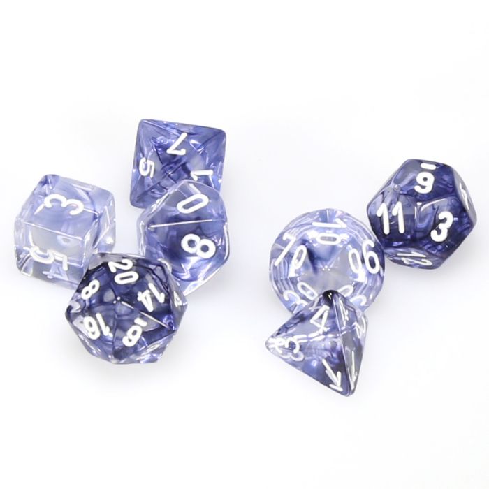 7-Set Cube Nebula Black with White