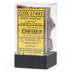 7-Set Cube Lustrous Gold with Silver