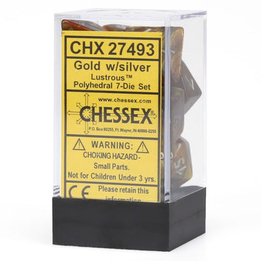 7-Set Cube Lustrous Gold with Silver