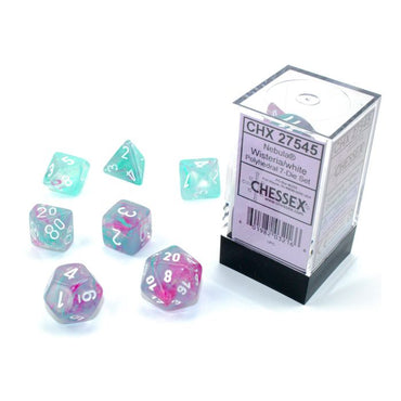 7-Set Cube Luminary Nebula Wisteria with White