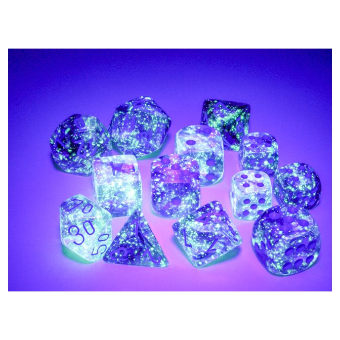 7-Set Cube Luminary Nebula Nocturnal with Blue