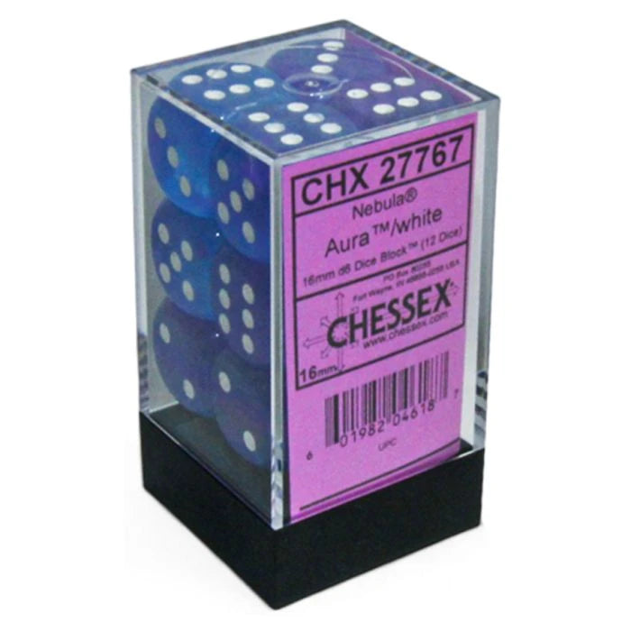 d6Cube 16mm Nebula Luminary Aura/white (12)
