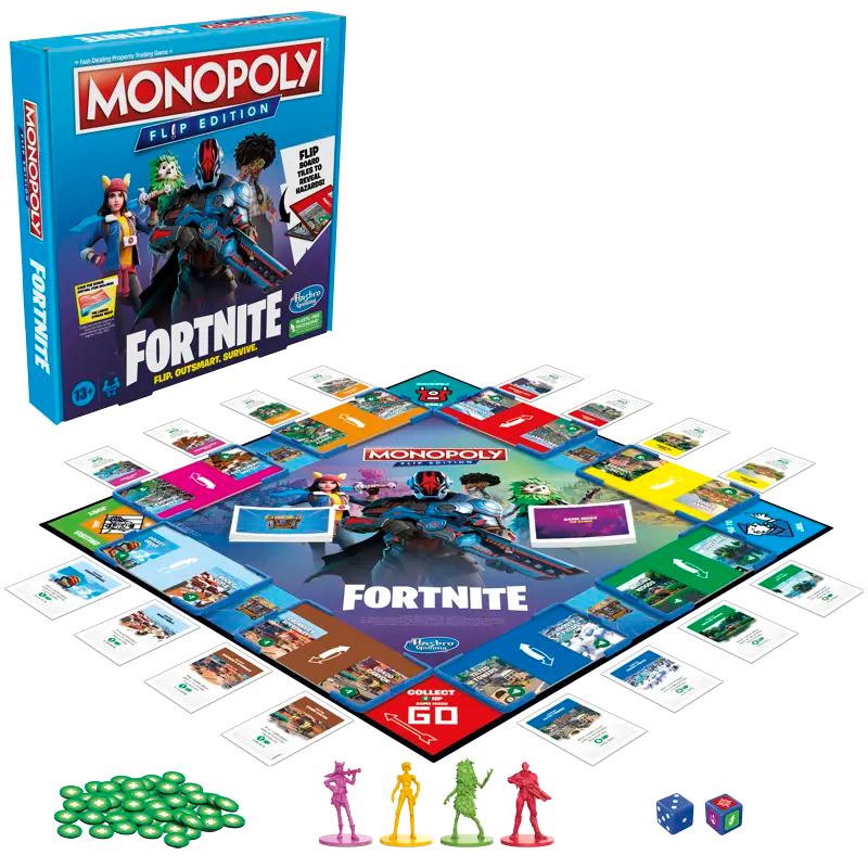 Monopoly Fortnite Flip Edition