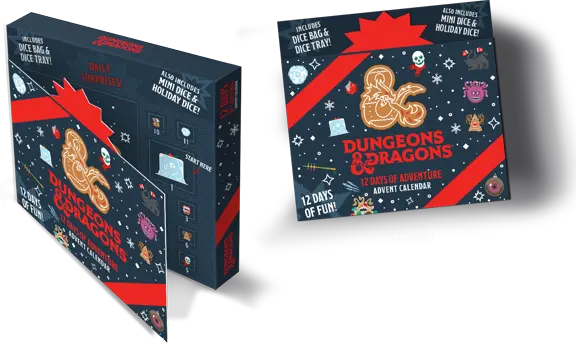 FanRoll Dungeons & Dragons 12 Days of Adventure Advent Calendar