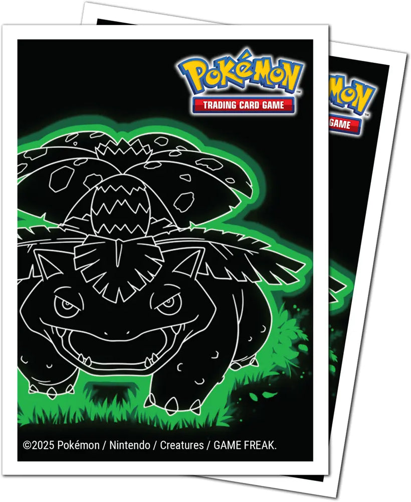 Ultra PRO Apex Sleeves Neon Kanto Venusaur
