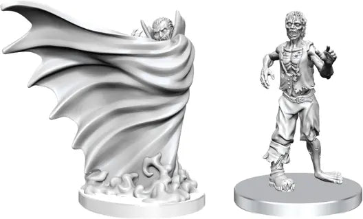WizKids D&D Nolzur's Marvelous Miniatures: Classic Vampire & Classic Zombie