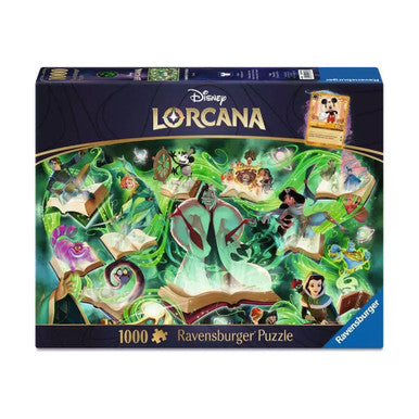 Disney Lorcana TCG: Glimmers of the Realm 1000 pc Puzzle - Emerald