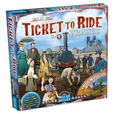 Ticket to Ride: France & Old West Map Collection 6