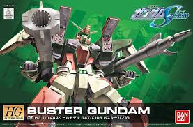 Gunpla: High Grade Gundam SEED - Gundam SEED, R03 Buster Gundam