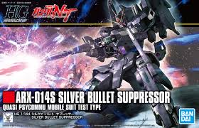 Gunpla: HGUC 1/144 - Gundam NT, #225 Silver Bullet Suppressor