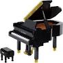 Nanoblock: Advanced - Kawai Grand Piano