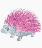 Puzzle: 3D Crystal: Hedgehog (Pink)