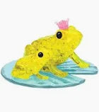 Puzzle: 3D Crystal: Frog (Yellow)