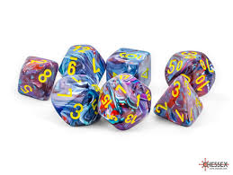 7-Set Mega Hedrals: Festive Mosaic with yellow