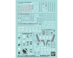 Gunpla: Decal - Mobile Suit Gundam The Witch From Mercury, GD-133 Mobile Suit Gundam The Witch From Mercury Multiuse 1 Bag