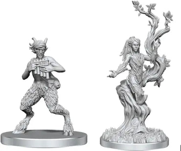 WizKids D&D Nolzur's Marvelous Miniatures: Satyr & Dryad