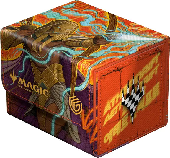 Ultimate Guard Deck Box Sidewinder 100+ MTG Aetherdrift Version 3