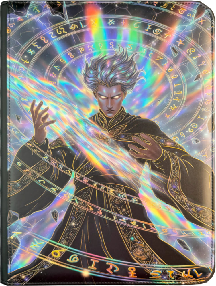 Aetherius the Unbound Maggot Labs™ 9-Pocket Zippered Binder