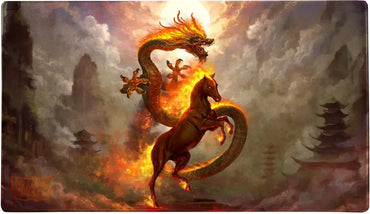 Dragon Shield Playmat Fire Horse