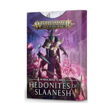 Warscroll Cards - Hedonites of Slaanesh (2021 Edition)