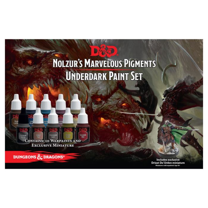 D&D: Collector's Series: Nolzur’s Marvelous Pigments: Underdark Paint Set
