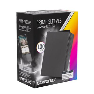 Prime Sleeves Black 66x91