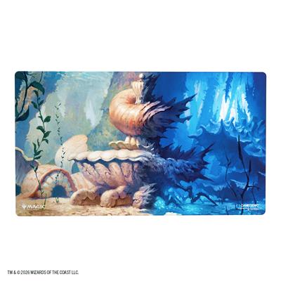Magic: The Gathering | Lorwyn Eclipsed Shiny Playmat - Hallowed Fountain