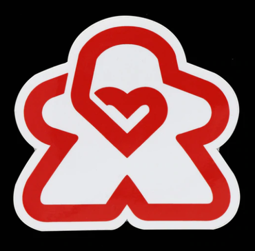 Meeple Sticker Heart