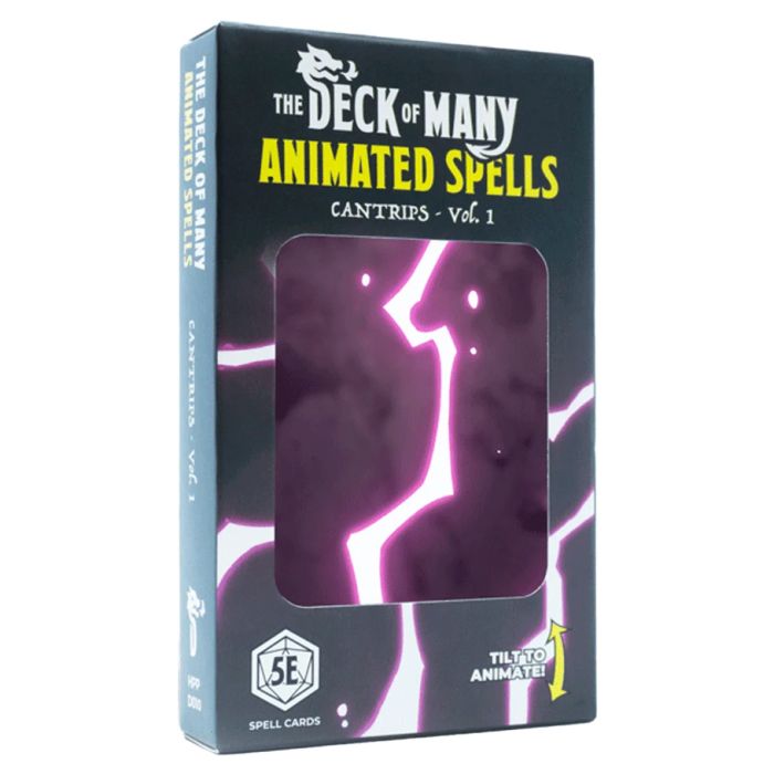 D&D 5E: Animated Spells: Animated Cantrips