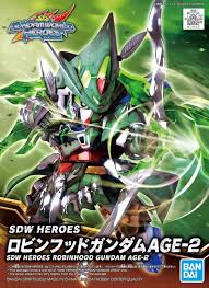 Gunpla: Super Deformed Gundam World Heroes - #20 Robinhood Gundam AGE-2