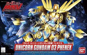 Gunpla: Super Deformed - Gundam UC, BB#394 Unicorn Gundam 03 Phenex