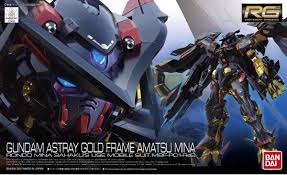 Gunpla: Real Grade - Gundam SEED Astray, #24 Gundam Astray Gold Frame Amatsu Mina