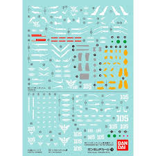 Gunpla: Decal - Gundam UC, GD-115 RG 1/144 Sinanju Bag