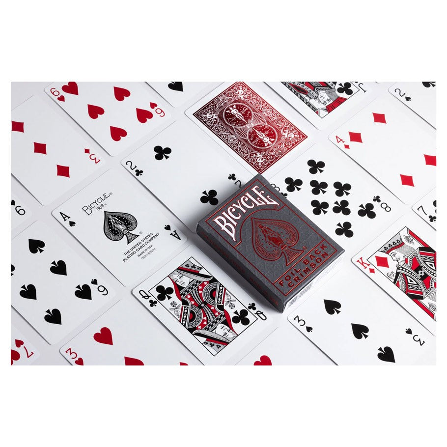 Playing Cards: Metalluxe Red