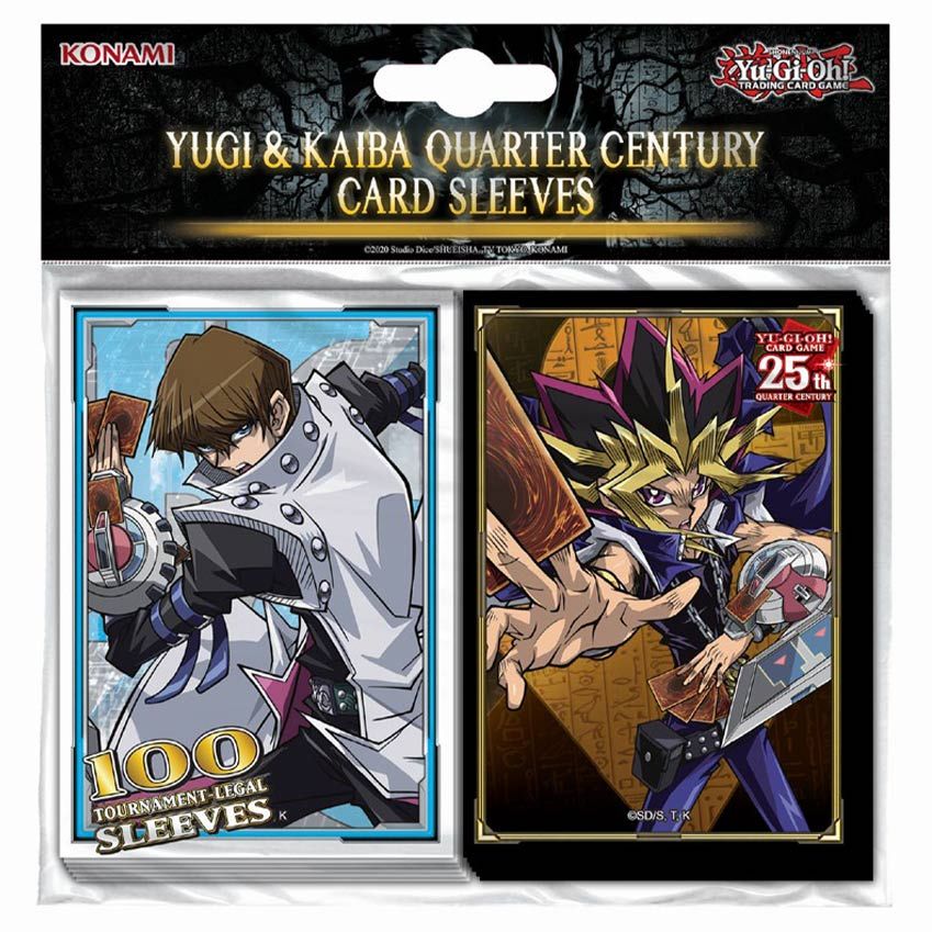Deck Protector: Yu-Gi-Oh!: Yugi & Kaiba Quarter Century (100)