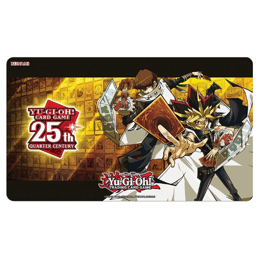 Playmat: Yu-Gi-Oh!: Yugi & Kaiba Quarter Century