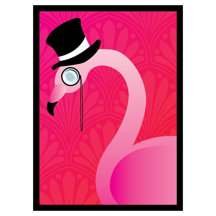 Deck Protector: Flamingo (50)