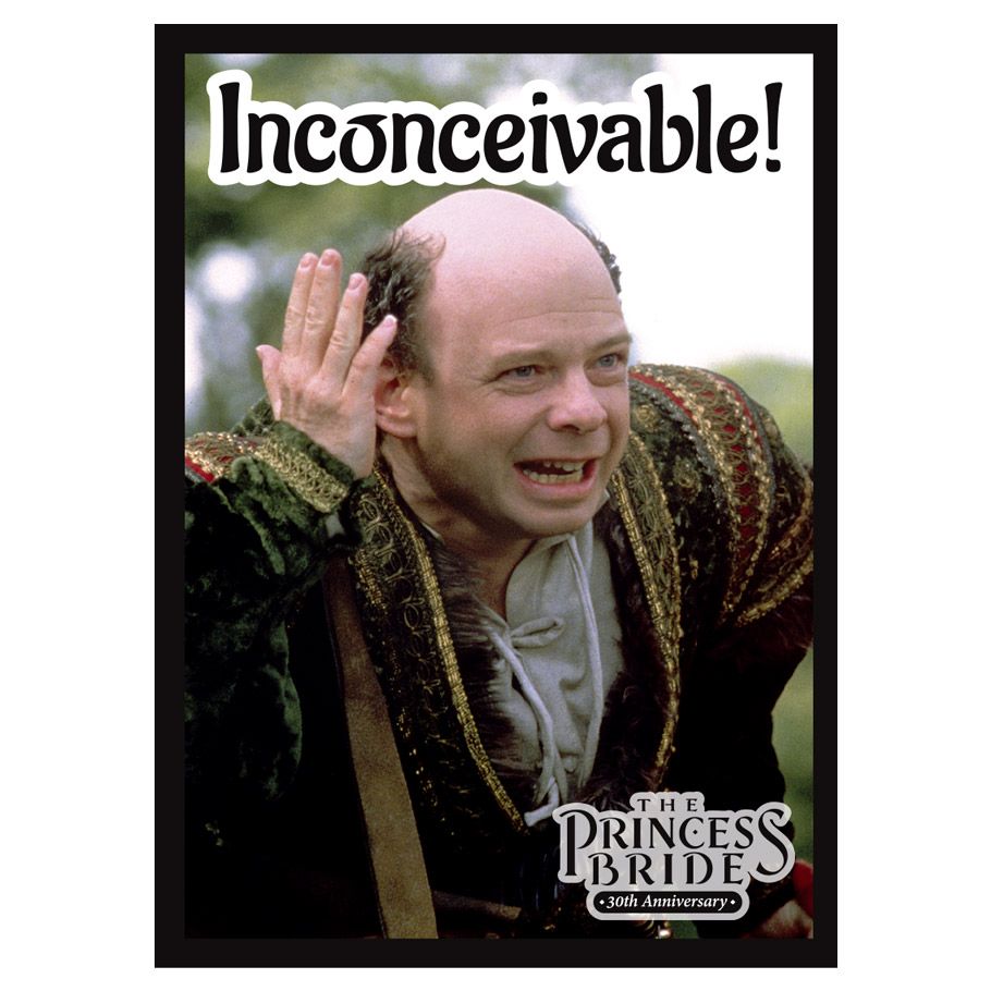 Deck Protector: The Princess Bride: Inconceivable (50)