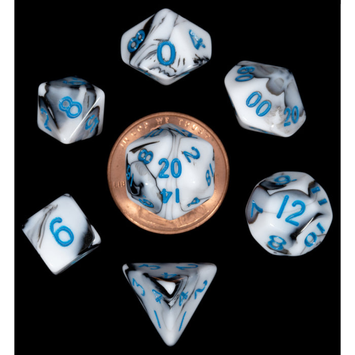 7-Set Mini Marble with Blue