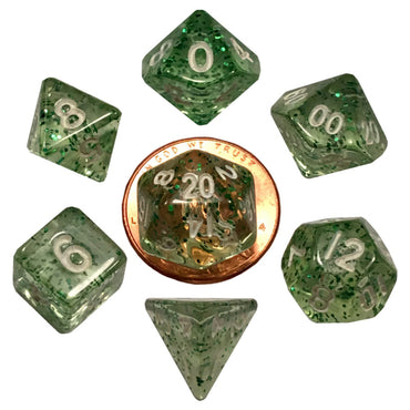 7-Set Mini Ethereal Green with White